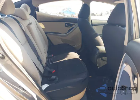 2016 Hyundai Elantra Se из США, поврежденный, VIN 5NPDH4AE8GH740582